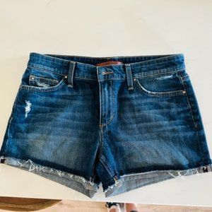Joe’s Jeans Collector’s Edition Medium Denim Shorts Size 28